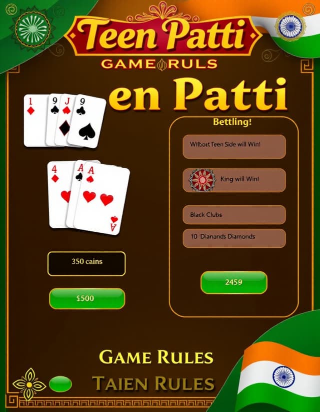 Teen Patti Game Rules